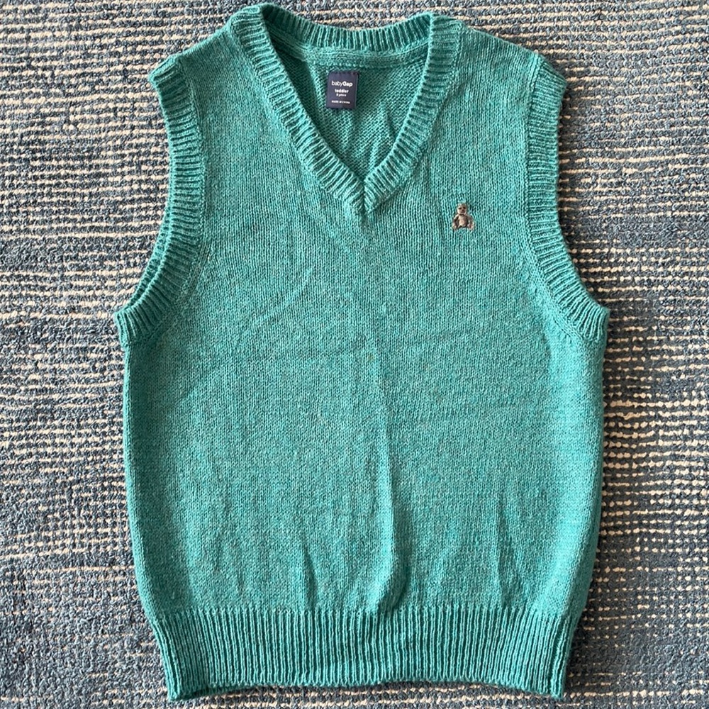 Gap sweater vest.